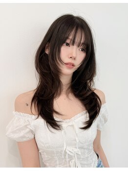 レミエ ダイカンヤマ(lemiie)の写真/【代官山駅2分】前髪や顔周りは女性にとって1番大切！韓国レイヤーやフェイスレイヤーで可愛いを創ります☆