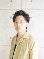 RATIE　HOMME【メンズサロン　栄　久屋大通】【ラティオム】&nbsp;刈り上げツーブロック短髪アップバングハンサムショート