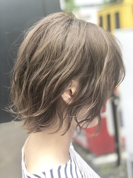 ヘアーラウンジ ハピル(Hair lounge Hapir) 【透明感抜群】ミルクチョコレートカラー/ことりベージュ/20代