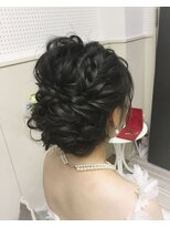 ヘアアンドケア エジェリラボ(hair&care egerie lab)&nbsp;【egerie lab.高崎】　大人のフェミニンアップスタイル♪