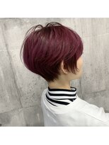 ウィチ(wichi)&nbsp;美シルエットショートボブ+ピンクバイオレット【橋本/橋本駅】
