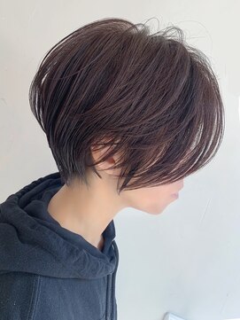 アヴァロン(AVALON) 【mag ginza】立体感オトナショートボブ×ハイライトカラー