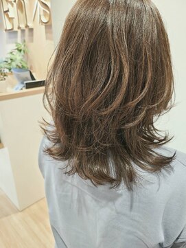 ヘアーサロン エンス(hair salon Ens) ミディアムレイヤー