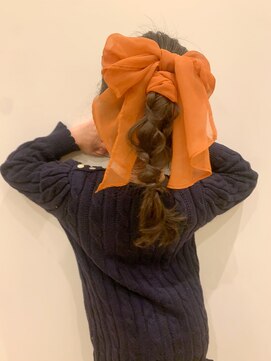 美容室 アイディー i-dee 技あり三つ編み