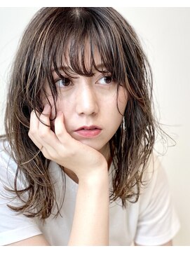 オルガン(Organ) 顔まわりレイヤースタイル