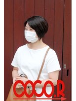 ココアール けやき通り(COCO.R) ショートボブ 後頭部ふんわりシルエット♪