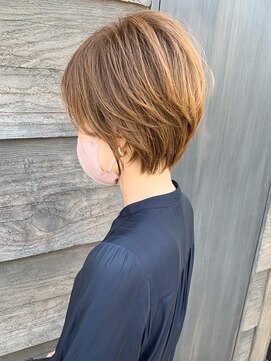 イチゴイチ(151e) 【151e_戸塚】*マニッシュショート+ゴールドベージュ*