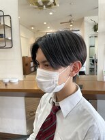 オンフリーク(ON FLEEK)&nbsp;#センターパート#下関#メンズカット