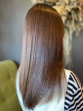 アンジー(an'gie) カラーファンタジー つや髪　髪質改善　レプロナイザー7D