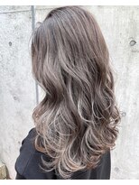 グロウバイニューヨークニューヨーク(Grow by NYNY)&nbsp;【打越】セミロング×プラチナグレージュ