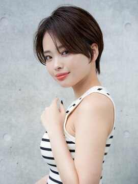 エインアンリー 表参道(AIN.ANLY.) 前髪なし大人ショート20代30代40代【AIN.表参道】川原大地