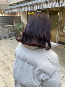 アース 高円寺店(HAIR & MAKE EARTH) ラベンダーブラウン♪【yuika_o0】