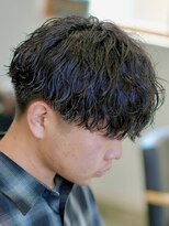 フゥ 宇都宮(FeU)&nbsp;波巻きパーマツイストスパイラルパーマメンズマッシュパーマ