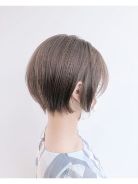 リンダバイネオリーブ 白楽店(Linda by neolive) 【明るく染まる白髪染め】メルティカラーのアッシュグレー