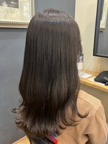 アルター(aL ter)&nbsp;オリーブグレージュ［グレーベージュ/レイヤーロング/］