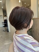 ウインナーヴィジョン 栄 久屋大通店(WINNER VISION)&nbsp;ショートボブと艶カラー