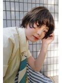 【 MAULOA 】 マッシュショート×こっくりネイビーカラー