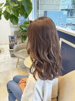 アンソル オブ リシェール(N'SOL of RICHAIR)&nbsp;前髪/アンブレラカラー/こなれミディ/イメチェン/ウェーブパーマ