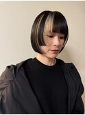 姫カット/ブロックカラー/インナーカラー/ハイライト