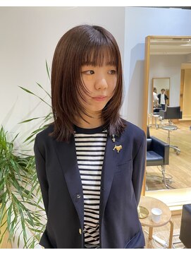 パーマ落としラボ ジェノバイアピッシュ(JENO by apish) パーマおとし/レイヤーカット