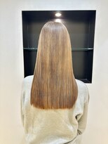 タヤ 大阪上本町店(TAYA)&nbsp;ベージュブラウン/黒染め落とし/ダブルカラー/ブリーチ