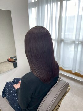 シアーベージュピンクベージュミルクティーベージュボブ