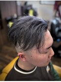 シルバーカラー/ブリーチ/ハイトーン/フェード/barber