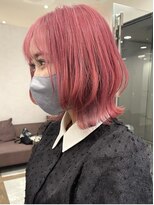 リルミー ミュエナ 大須 矢場町(Lilme myuena)&nbsp;【ブリーチ1-2回】パステルピンク＋プチウルフ　＊Lilme＊