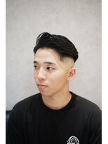 アンサー(ANSWER) 七三フェード