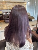 ファブ 千葉店(FaB)&nbsp;【ブリーチなしダブルカラー×ラベンダーカラー】