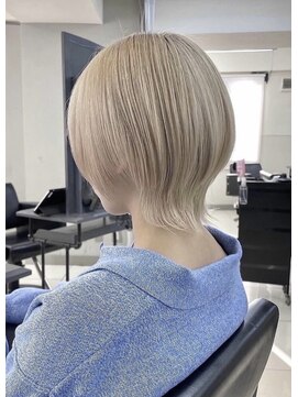 ダブルトーキョー シブヤ(W-TOKYO SHIBUYA) 【ショートウルフ】ハイトーン ブリーチ