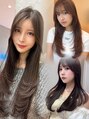 ロンドアベニール 北千住(Lond avenir)&nbsp;韓国ヘアで綺麗め大人感★柔らかい印象がとってもかわいい★