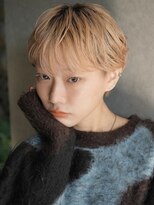 カライング(ing)&nbsp;大人可愛い20代30代40代黒髪前下がりひし形小顔ボブ丸みショート