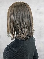 ファイン 滝川店(Fine) 20代30代40代 外ハネロブ 縛れる長さ オリーブグレー