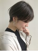 ♪前下がりショートボブハンサムショートカット上手い錦糸町ケア