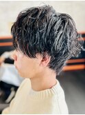 シャドウパーマスタイル