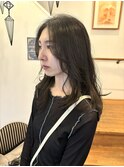 ロング顔周りレイヤー