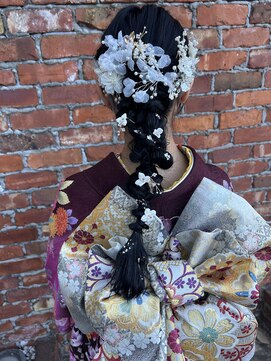 ビハツヤ(BIHATSU-YA) 編みおろしヘアセット