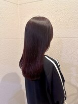 ヴィラ 川西店(Villa)&nbsp;◎ブリーチ無しレッドブラウンロング艶髪20代30代