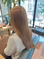 ルッカランス 王子店(Lucca Lance)&nbsp;2月　ブリーチなし　ハイトーンカラー　くすみベージュ