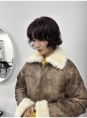 【藤木寧子】リップラインボブパーマ◎