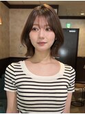 ☆【春日】オリーブグレー/ボブ/ココアベージュ/黒髪/小顔32