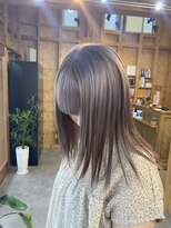 アフターニュース 新潟(afternews)&nbsp;くすみラベンダーベージュ/ダブルカラー/ケアブリーチ/駅南