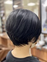 ワンマイル 八潮店(one mile)&nbsp;30代40代50代◎白髪染めリタッチカラー丸みショート八潮