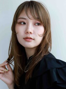 セッテ 自由が丘店(Sette) 顔周りニュアンスレイヤーロング