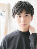 トニーアンドガイメン ホテル京阪仙台店(TONI&GUY MEN)&nbsp;アッシュブラック重めナチュラル社会人マッシュ韓国ヘアk仙台