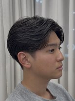 アコロン(acoron.)&nbsp;センターパート/垢抜け/ニュアンスパーマ/池袋メンズカット
