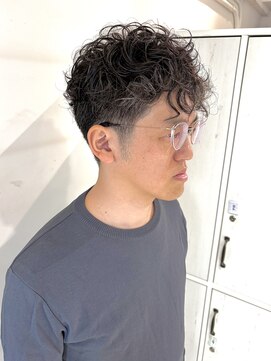 tahie Men’s 谷町【タヒエ メンズ】 ニュアンスパーマ メンズ 谷町 松屋町