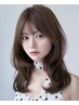 【透明感×深み】クオルシアカラーカットプリフィカトリートメント￥10900