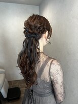 サロンエフ(salon f)&nbsp;ローポニーアレンジ
